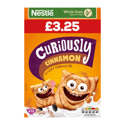 Nestlé Curiously Cinnamon 375g £3.25