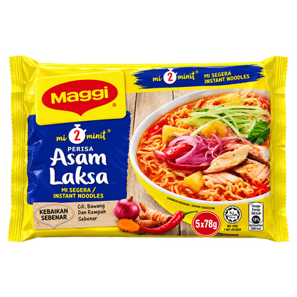 MAGGI 2 minute Asam Laska 5x78g