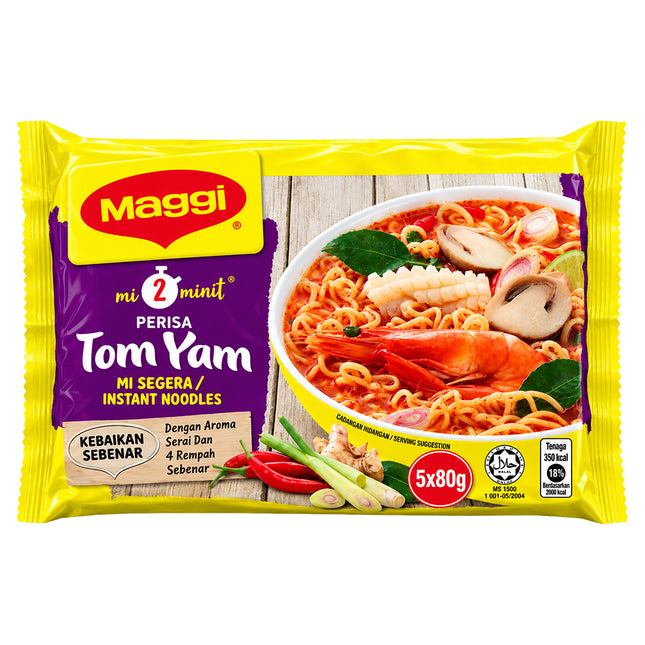 MAGGI 2 Minute Tom Yam 5x80g
