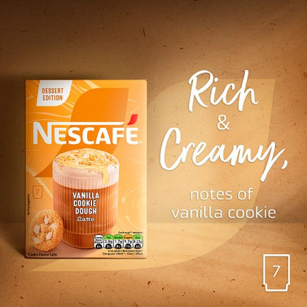 Nescafe 7 Sachets Latte Vanilla Cookie Dough