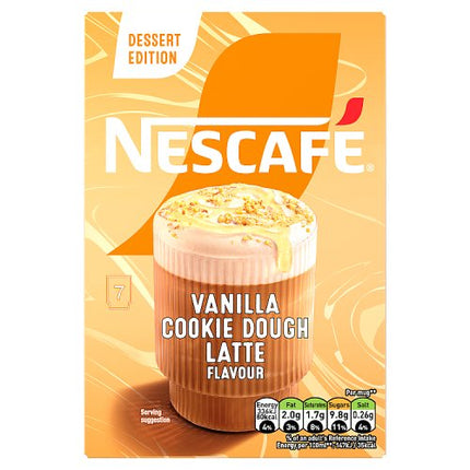 Nescafe 7 Sachets Latte Vanilla Cookie Dough