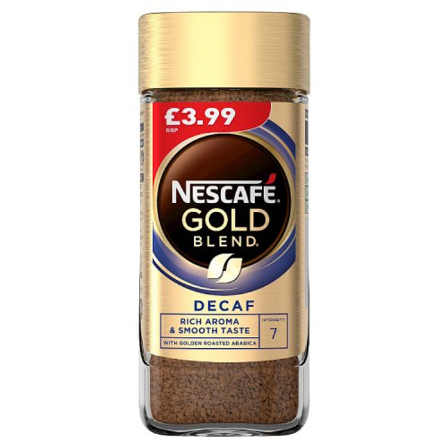 Nescafé Gold Blend Instant Decaf Coffee 95g