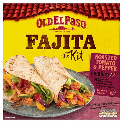 Old El Paso Roasted Tomato & Peppers Fajita Kit 500g