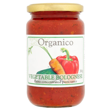Organico Vegetable Bolognese Extra Concentrated Pasta Sauce 360g