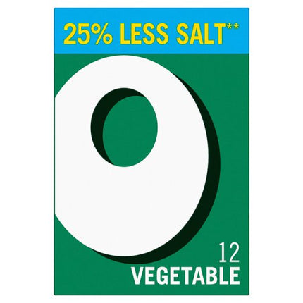 Oxo Cubes 12 Vegetable 71g