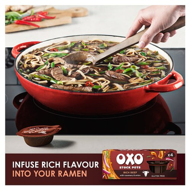 OXO Stock Pot Beef & Rosemary 4x20g