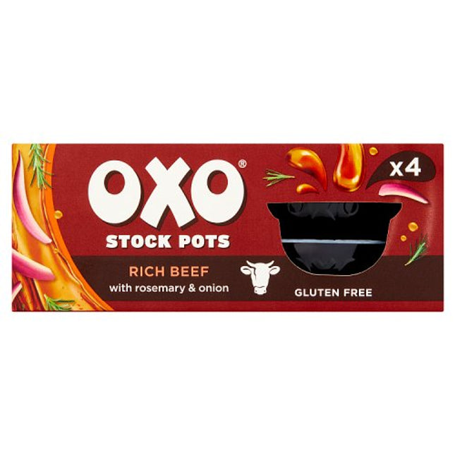 OXO Stock Pot Beef & Rosemary 4x20g