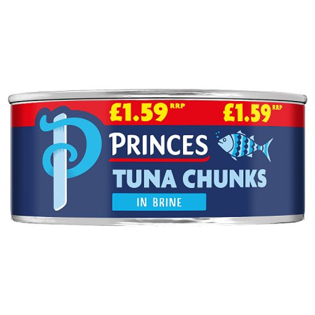 Princes Tuna Chunks in Brine 145g alternate view 2