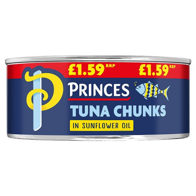 Princes Tuna Chunks Sunflower Oil 145g alternate view 2