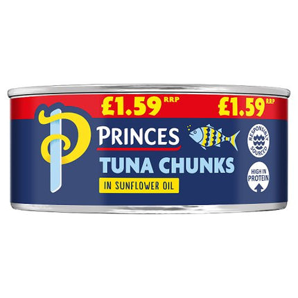 Princes Tuna Chunks Sunflower Oil 145g