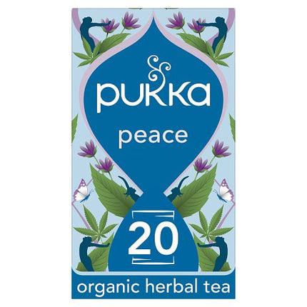 Pukka Organic Peace Tea With Chamomile 20 Tea Sachets 30g