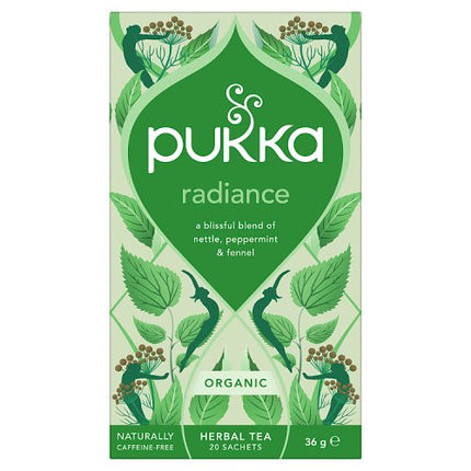 Pukka Organic Radiance Tea 20 Tea Sachets 36g