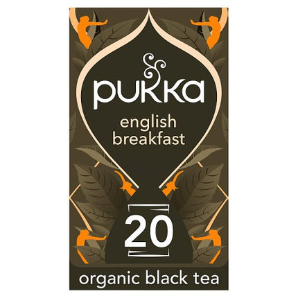 Pukka Organic English Breakfast  20 Tea Sachets 50g