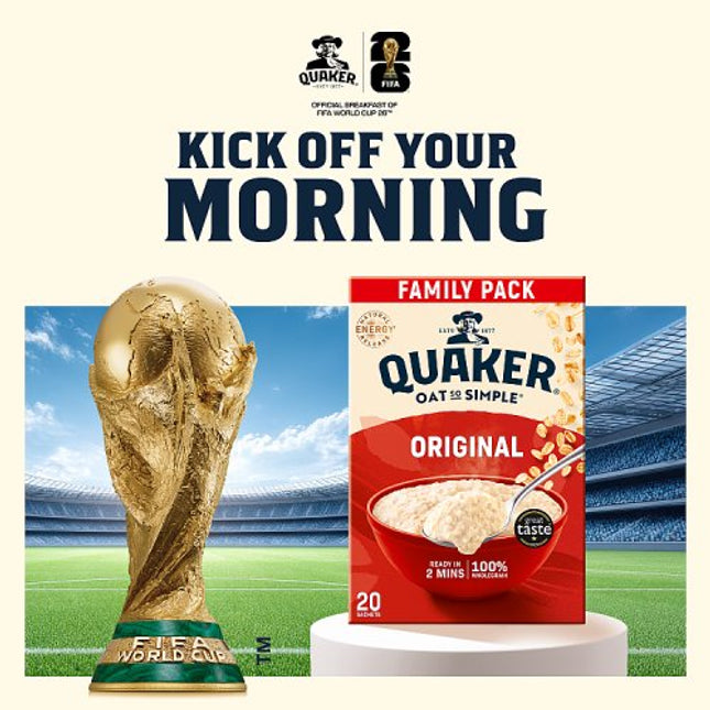 Quaker Oats So Simple Original Sachets 20 x 27g