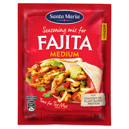 Santa Maria Medium Fajita Seasoning Mix 28g