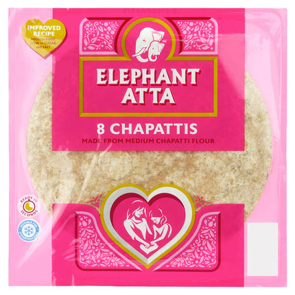 Santa Maria  8 x 8in Elephant Atta Chapattis  360g