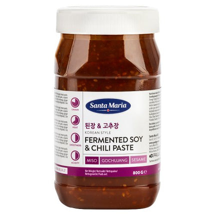 Santa Maria Korean Soy & Chili Paste 800g