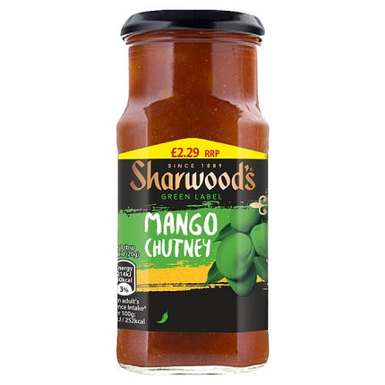 Sharwoods Green Label Mango Chutney 227g Pm £2.29