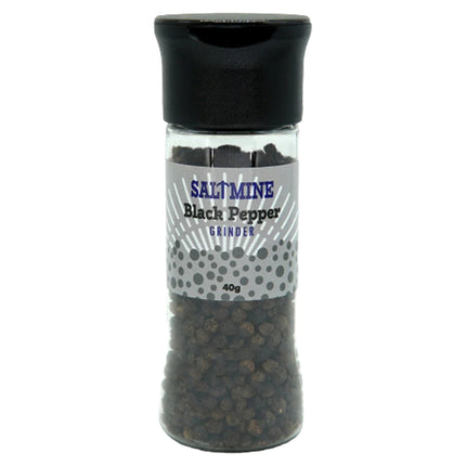 Salt Mine Black Pepper Grinder 40g