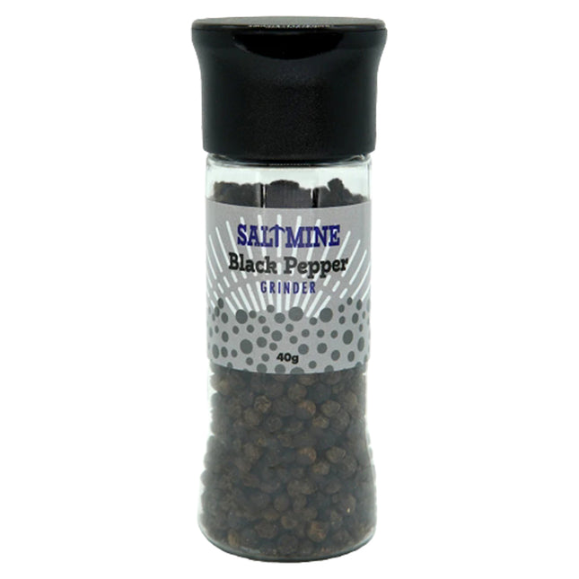 Salt Mine Black Pepper Grinder 40g