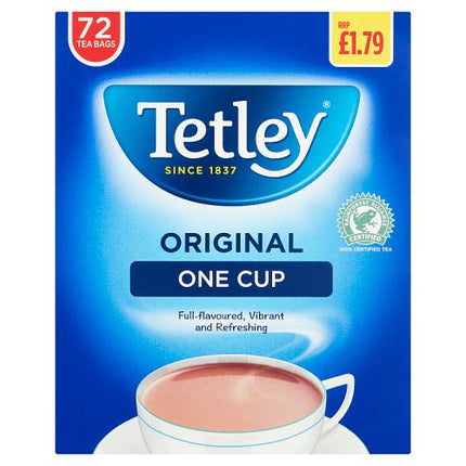 Tetley Original One Cup Tea Bags x72 144g