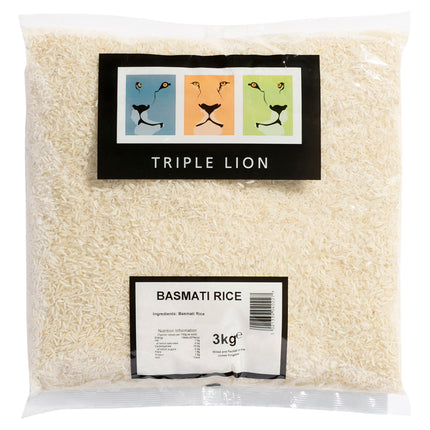 Triple Lion Basmati Rice 3kg
