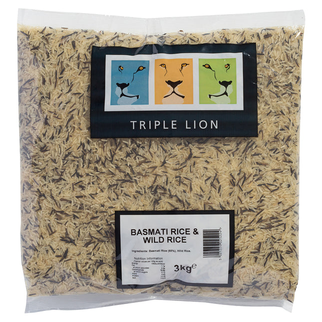 Triple Lion Basmati Wild Rice 3kg