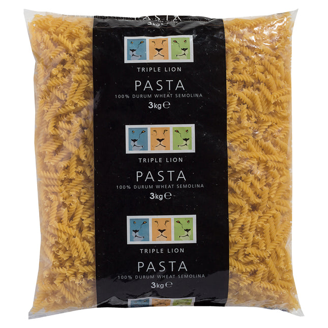 Triple Lion Fusilli Pasta 3kg