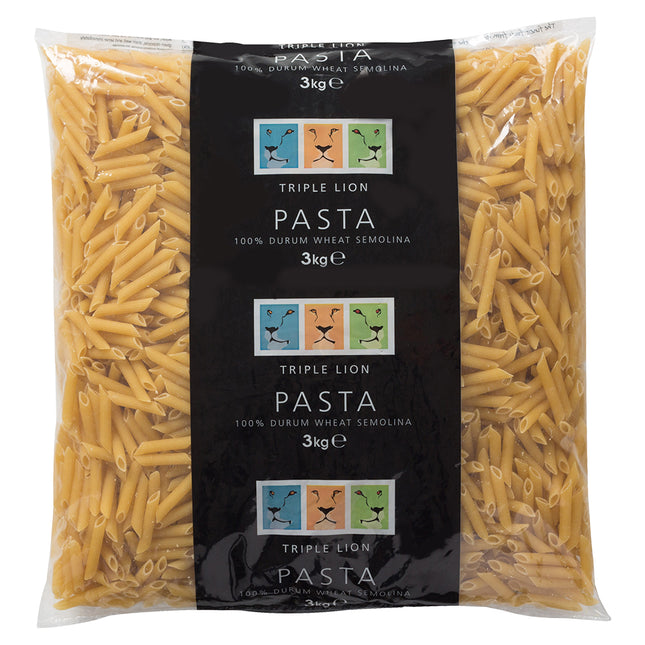 Triple Lion Penne Pasta 3kg