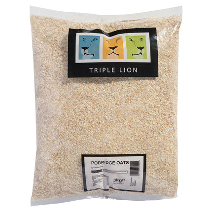 Triple Lion Porridge Oats 3kg
