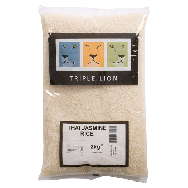 Triple Lion Thai Jasmine Rice 2kg
