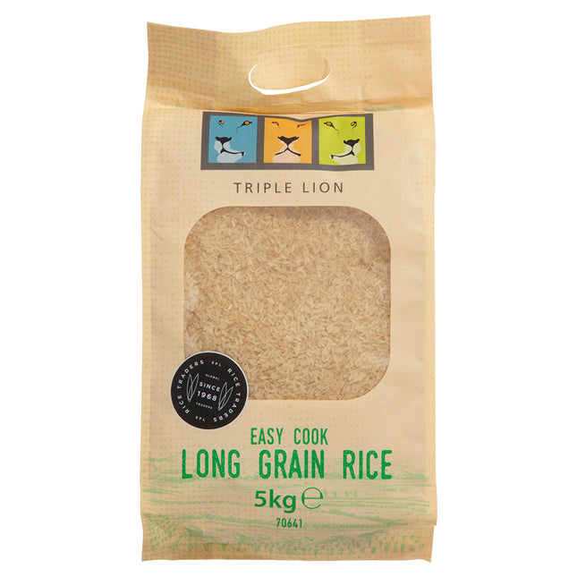 Triple Lion Easy Cook Long Grain Rice 5kg