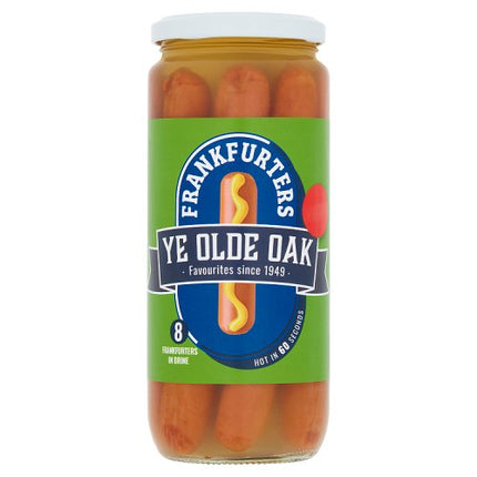 Ye Olde Oak Frankfurters in Brine 550g