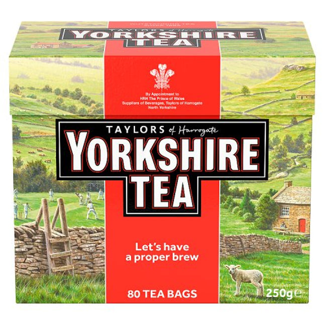 Yorkshire Tea 80 Tea Bags 250g