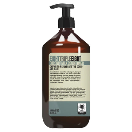 Eight Triple Eight Coconut Milk Conditioner 1L bottle
