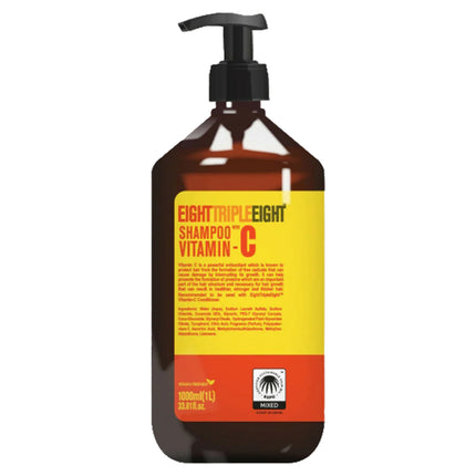 Eight Triple Eight Vitamin C Shampoo 1L bottle