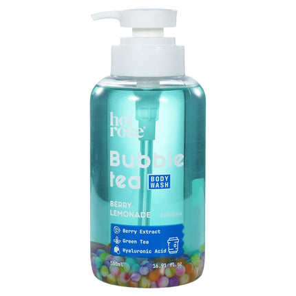 Hot Rose Bubble Tea Bodywash-Berry Lemonade 500ml