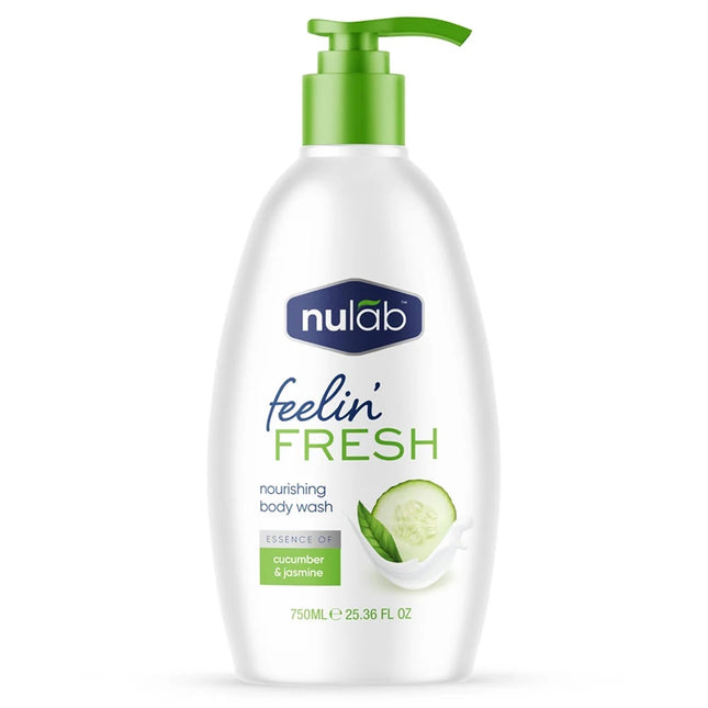 Nulab Cucumber & Jasmine Body Wash 750ml