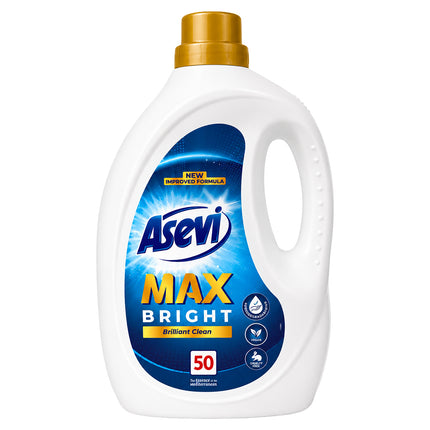 Asevi Max Bright Detergent 50 Wash