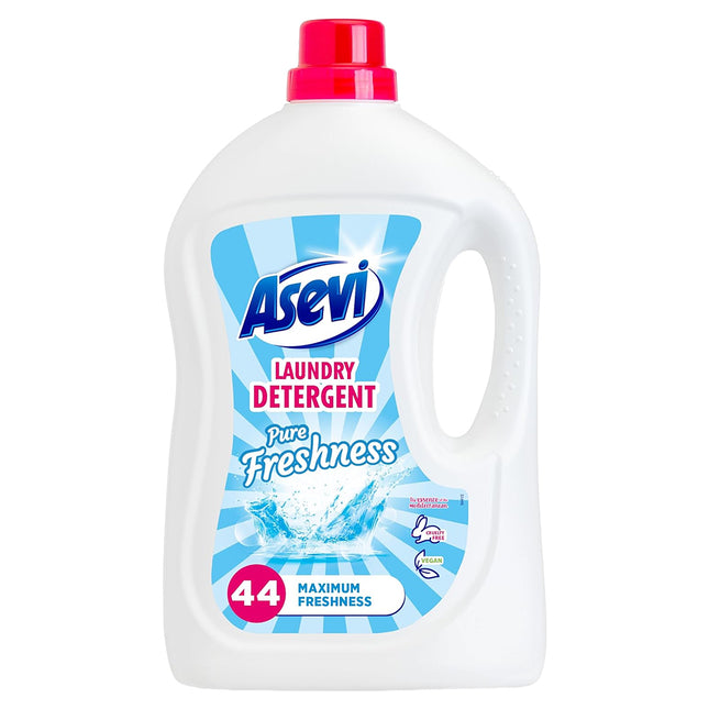 Asevi Pure Fresh Liquid Laundry Detergent 44 Wash