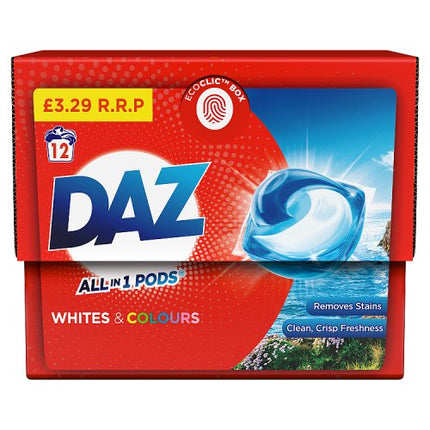 Daz Laundry Pods 12s PMP £3.29