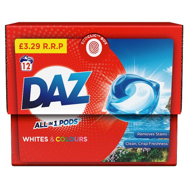 Daz Laundry Pods 12s PMP £3.29