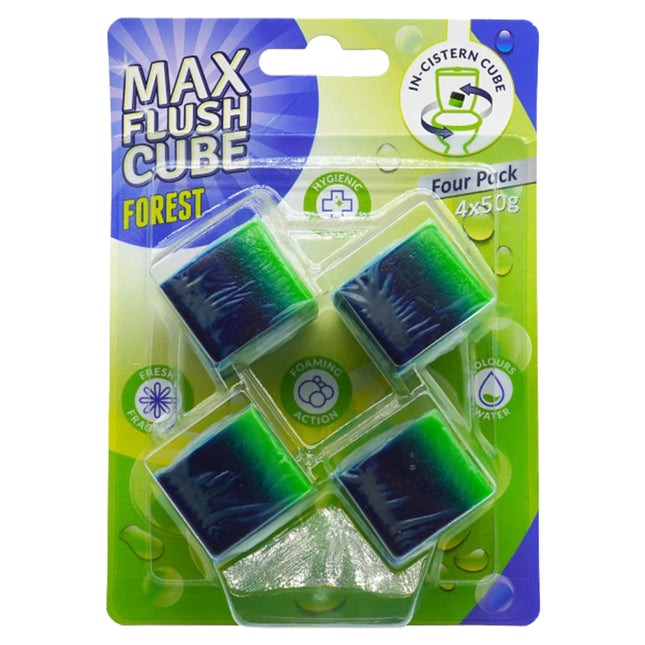 Max Flush Cube Forest 4 x 50g pack