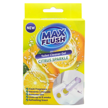 Max Flush Toilet Cleaner Gel 45ml Citrus Sparkle