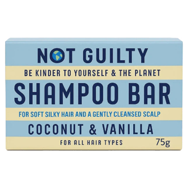 Not Guilty Coconut & Vanilla Shampoo Bar 75g