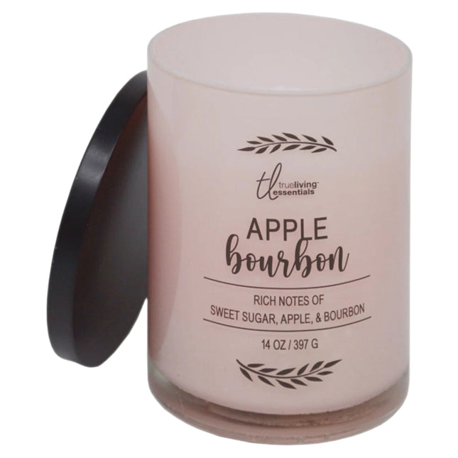 True Living Apple Bourbon 14oz Candle