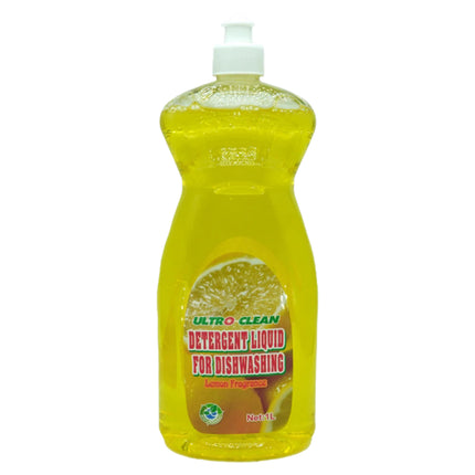 Ultro Clean Dishwashing Liquid 1000ml Lemon