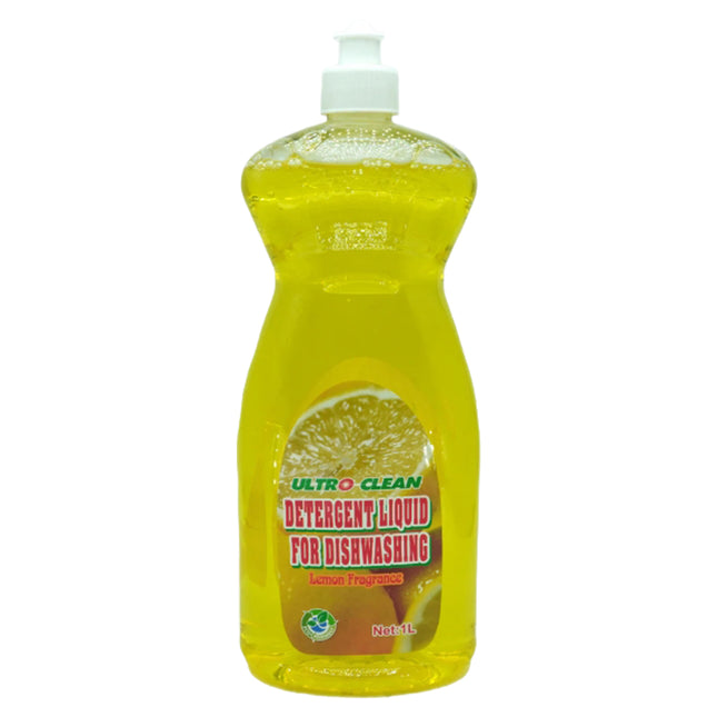 Ultro Clean Dishwashing Liquid 1000ml Lemon