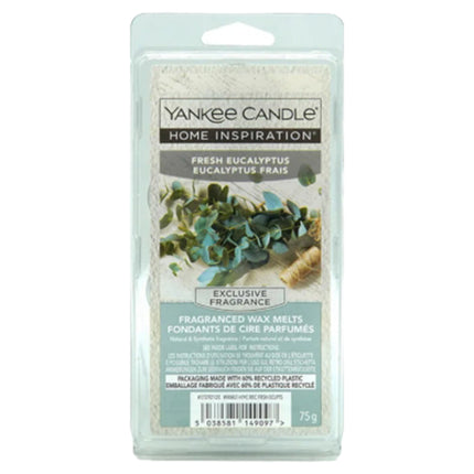 Yankee Candle Fresh Eucalyptus Wax Melt 75g