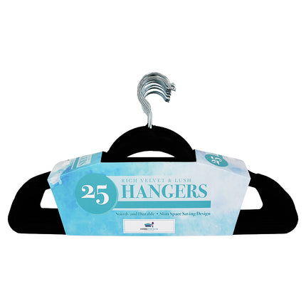 Hanger Black Velvet & Lush 25 pack
